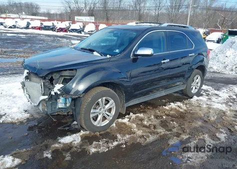 2011 Chevrolet Equinox Ltz из США, поврежденный, VIN 2CNFLGEC1B6457600
